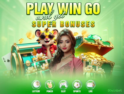 Imagem promocional da experiência de game da 80winbet